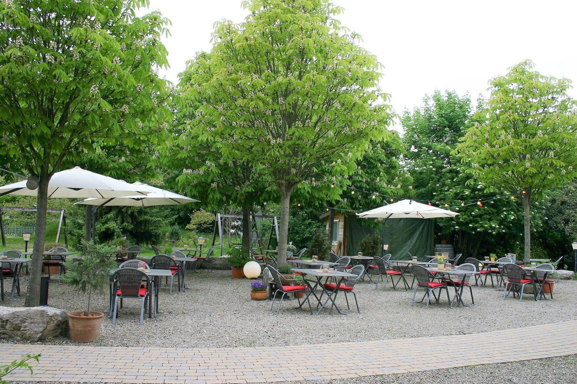 Gaestehaus Am Wasserpark Rust Exterior foto